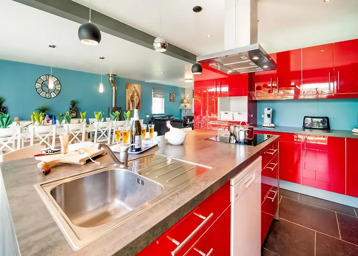 Ferienhaus House With Sauna And Terrace *