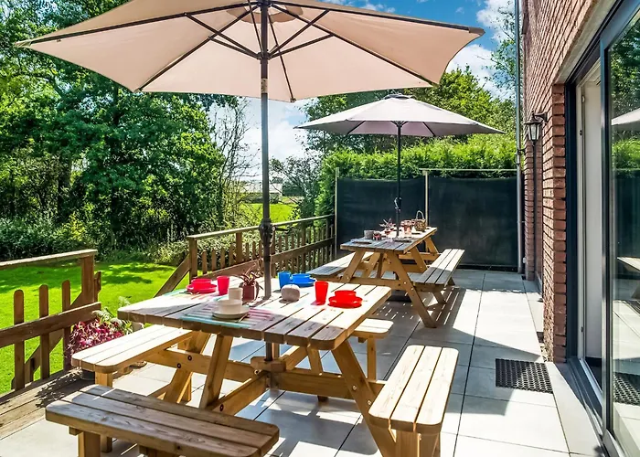 Ferienhaus House With Sauna And Terrace *